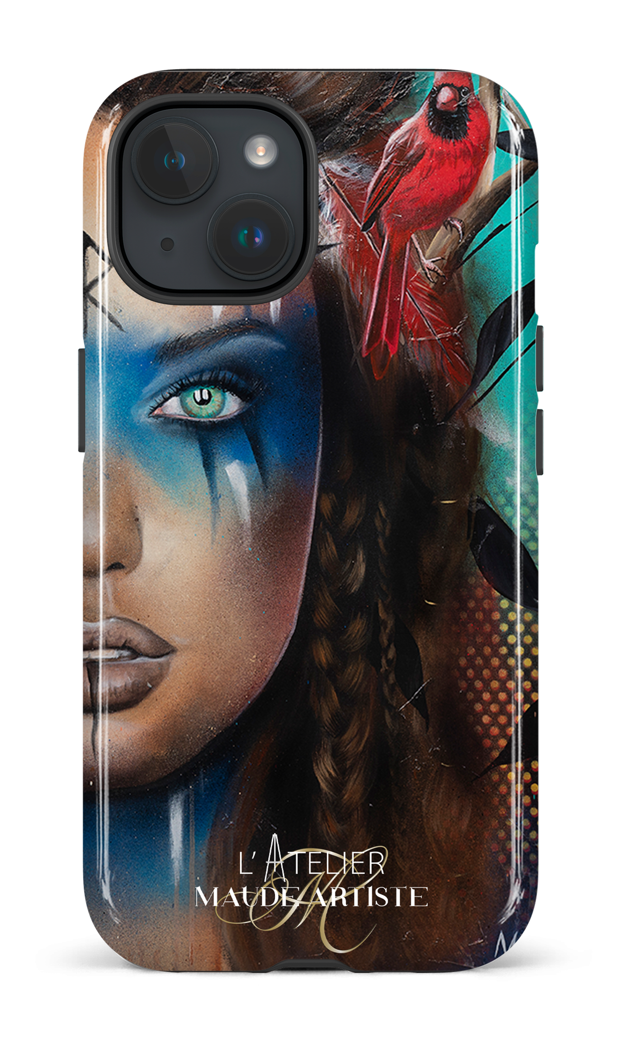 iPhone 15 Tough (Gloss) Guerrières by Maude -