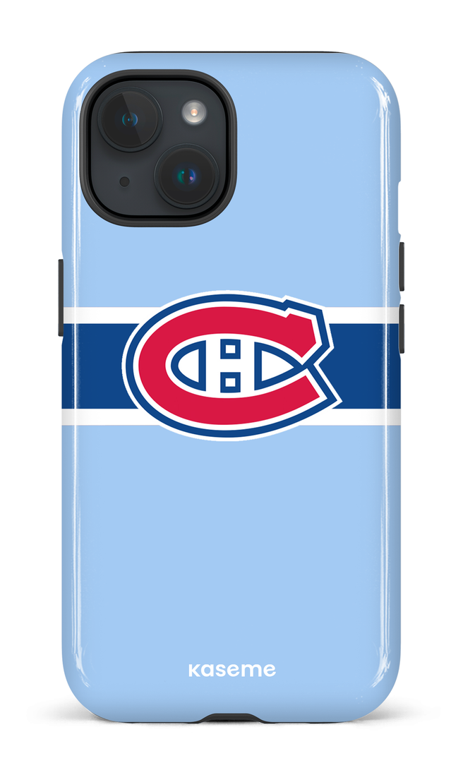 iPhone 15 Tough (Gloss) Habs Jersey Blue -