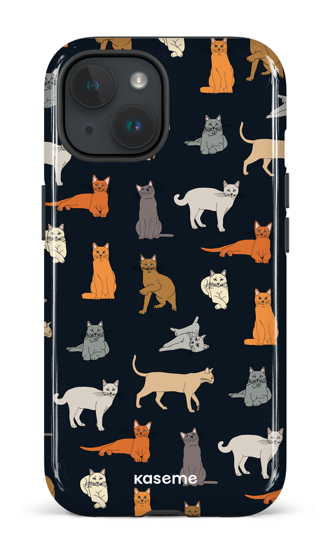 iPhone 15 Tough (Gloss) Kitty -