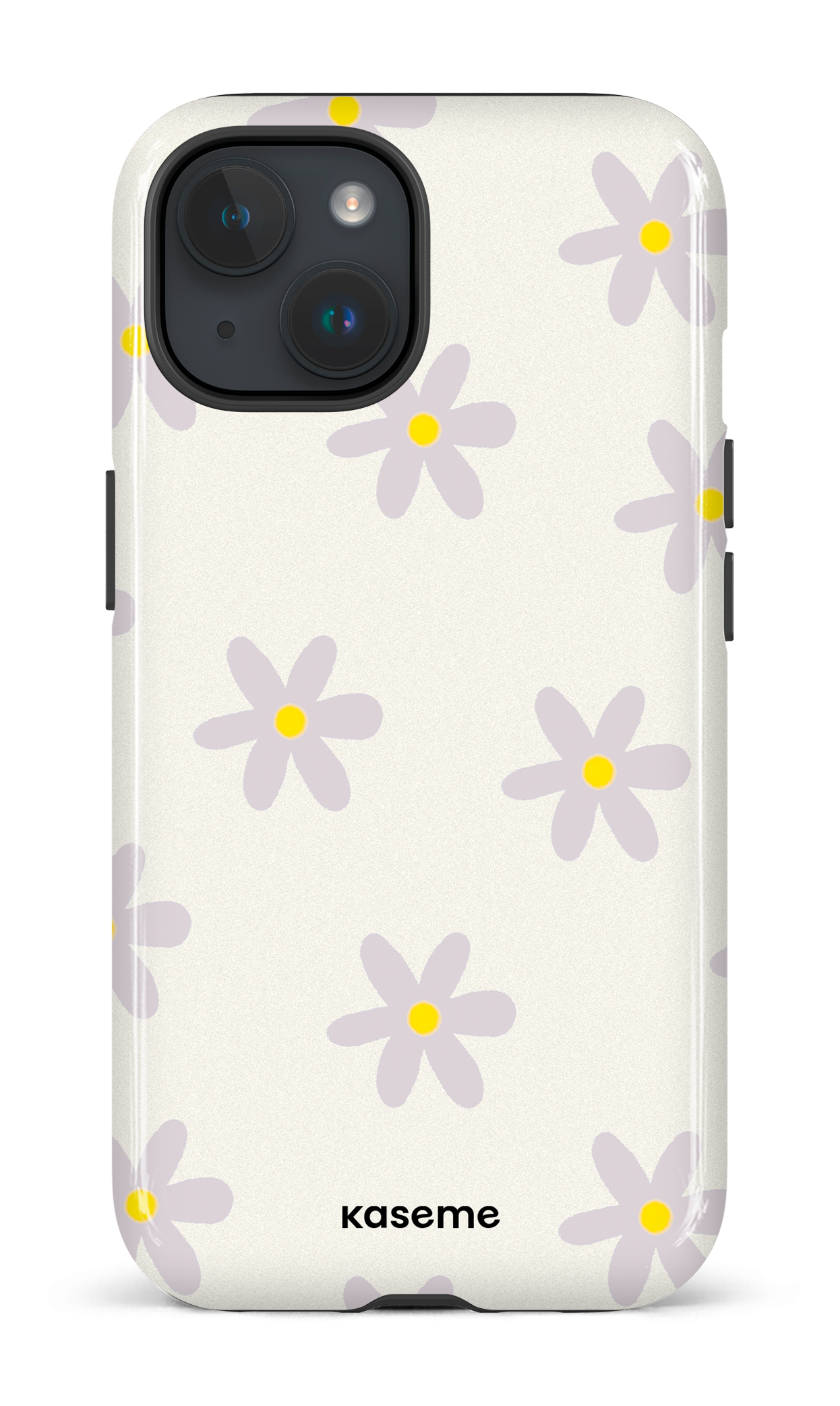 iPhone 15 Tough (Gloss) Miss Daisy Purple -