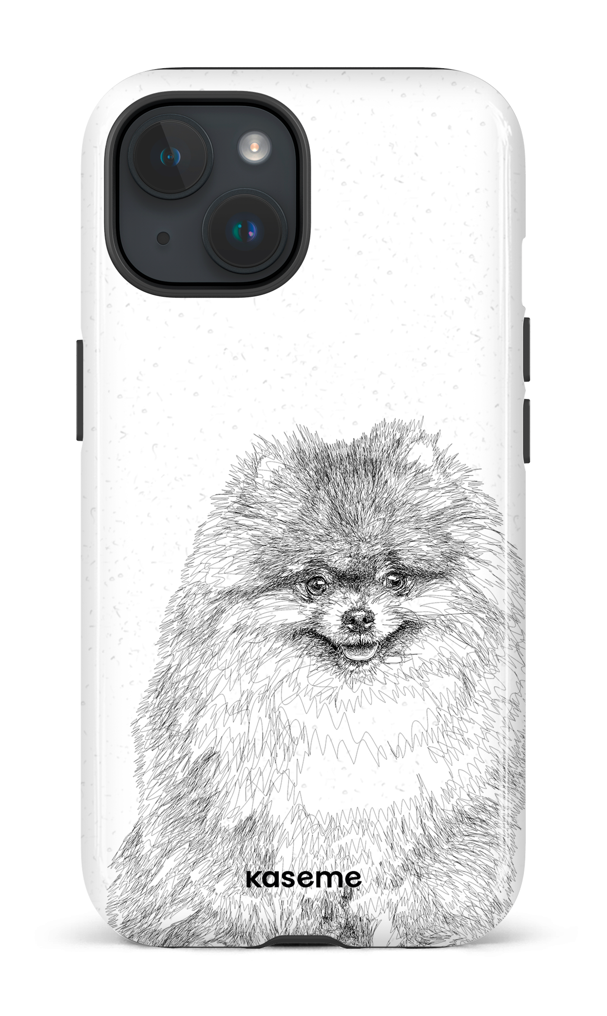 iPhone 15 Tough (Gloss) Pomerian -