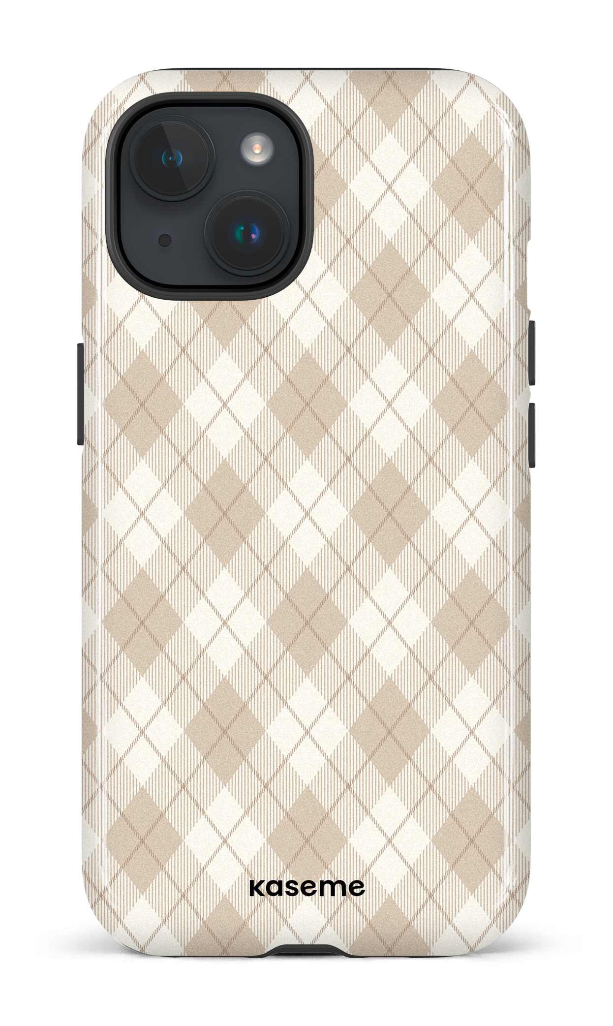 iPhone 15 Tough (Gloss) Scottish Beige -