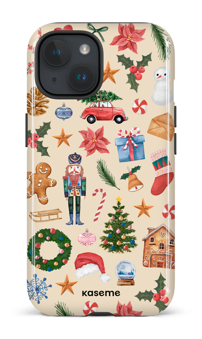 iPhone 15 Tough (Gloss) Very Merry -