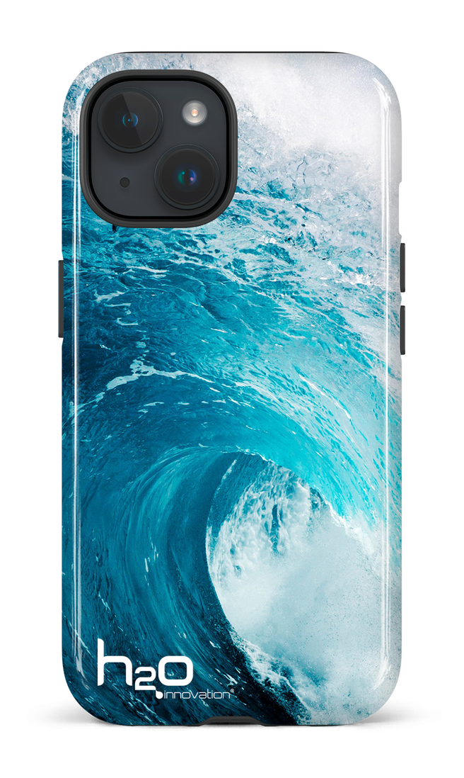 iPhone 15 Tough (Gloss) Wave by H2O -