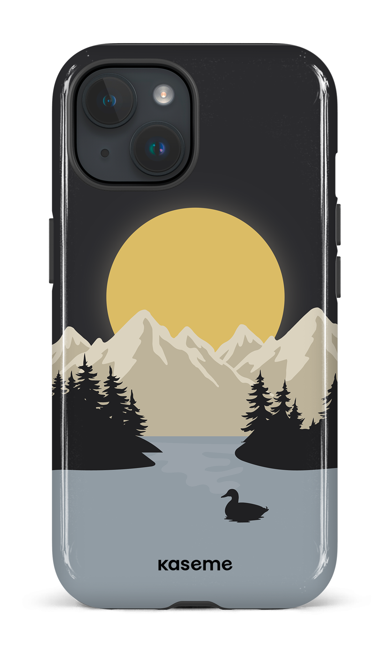 iPhone 15 Tough (Gloss) Wolf Moon -