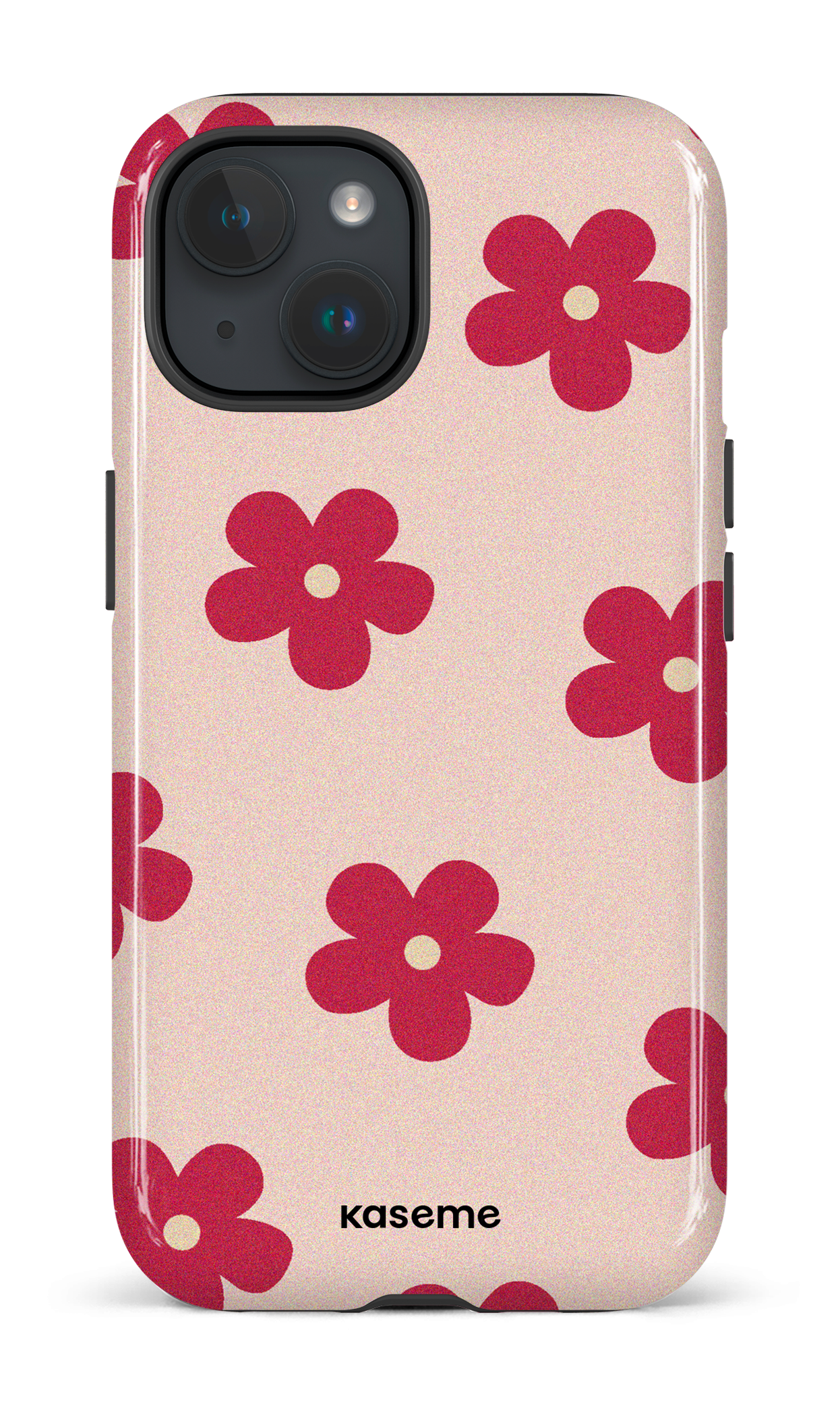 iPhone 15 Tough (Gloss) Woodstock magenta -