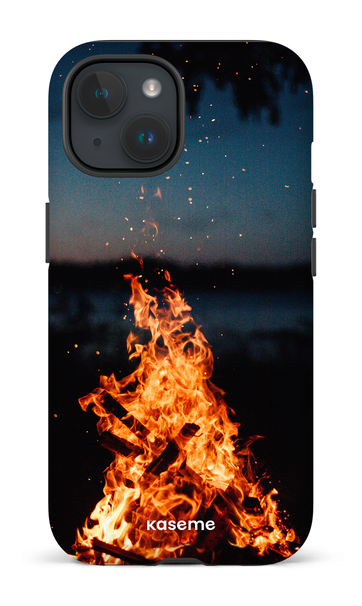 iPhone 15 Tough (Matte) Camp Fire -