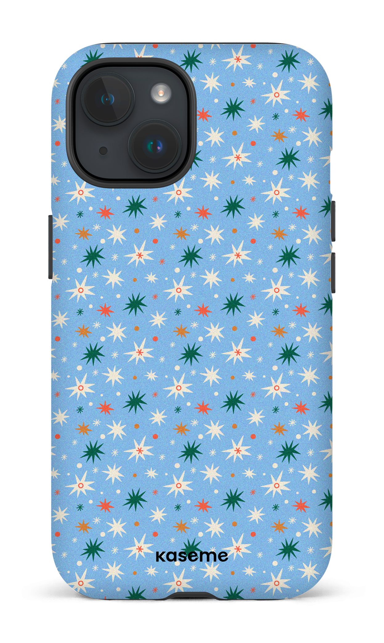 iPhone 15 Tough (Matte) Cheery blue -