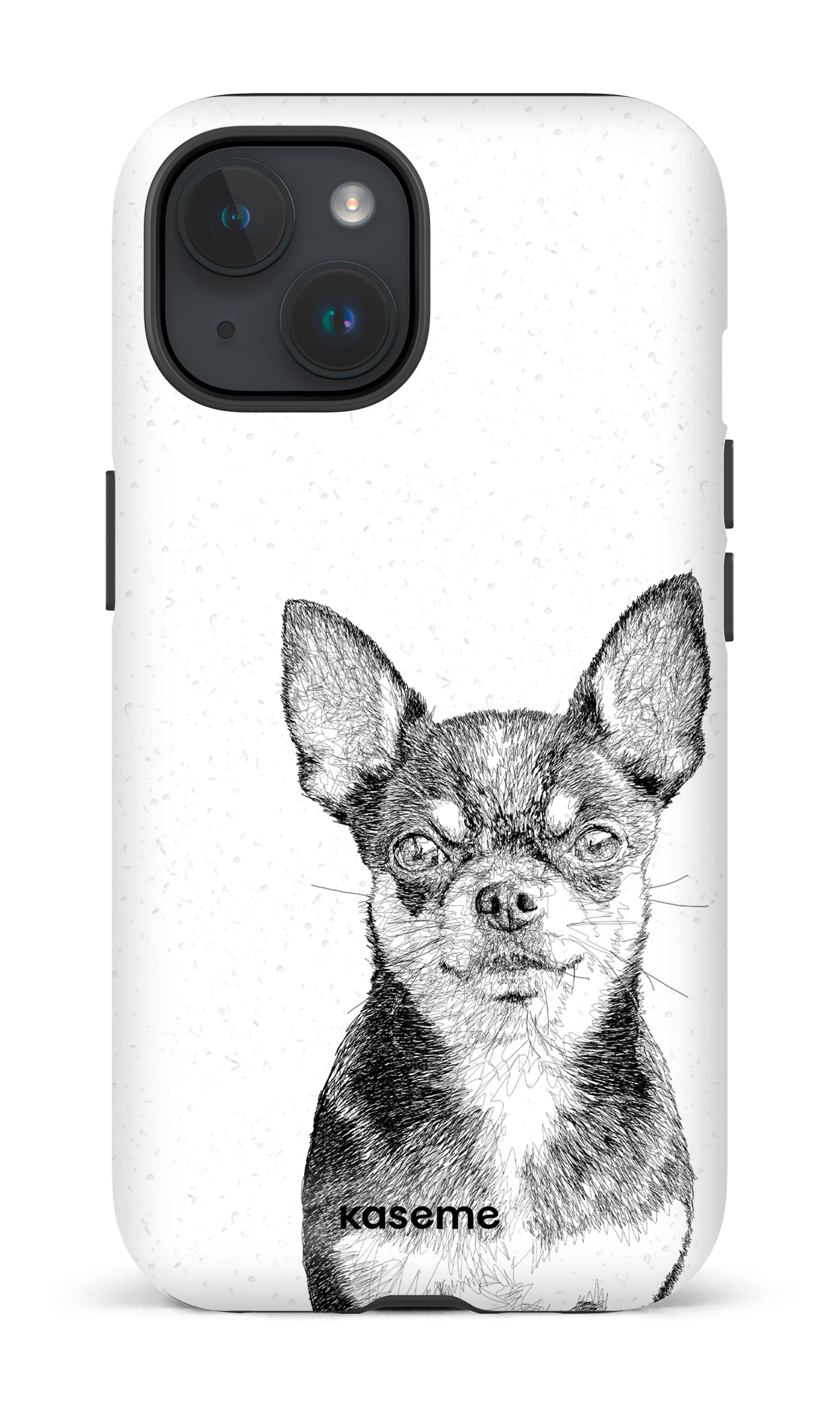 iPhone 15 Tough (Matte) Chiuahua -