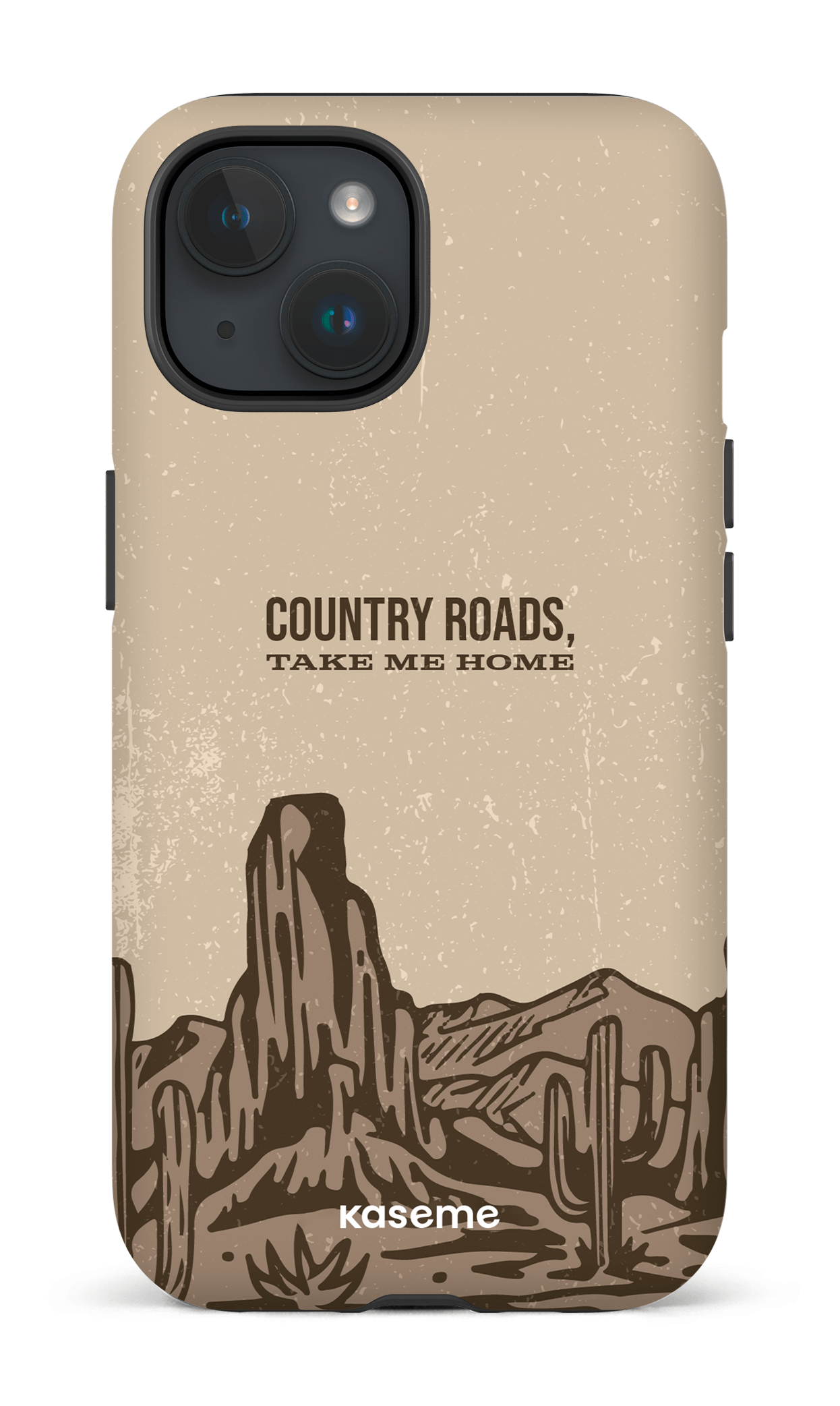 iPhone 15 Tough (Matte) Country Roads -