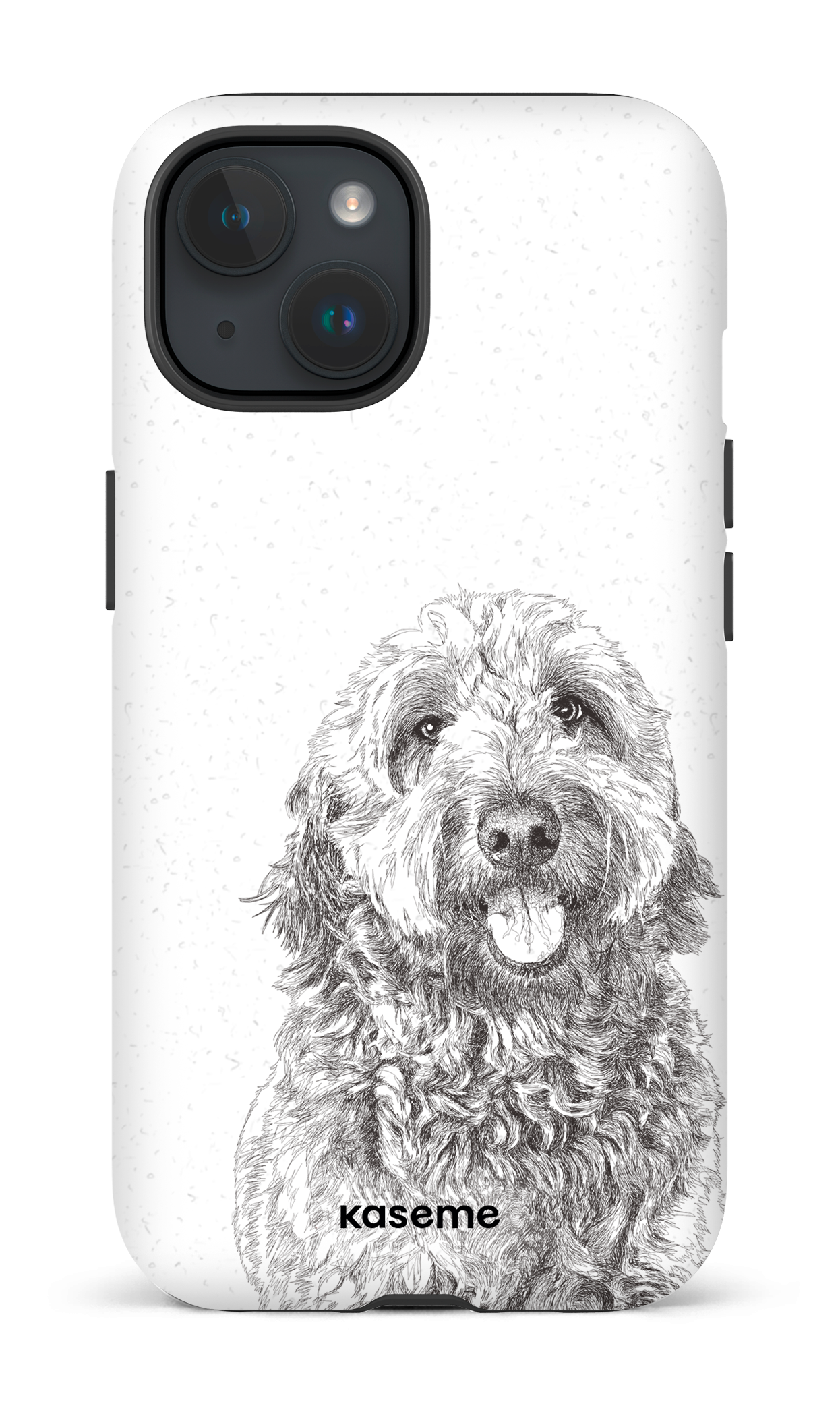 iPhone 15 Tough (Matte) Golden Doodle -