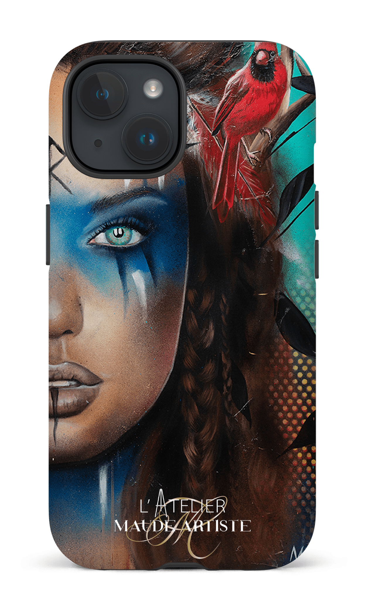 iPhone 15 Tough (Matte) Guerrières by Maude -