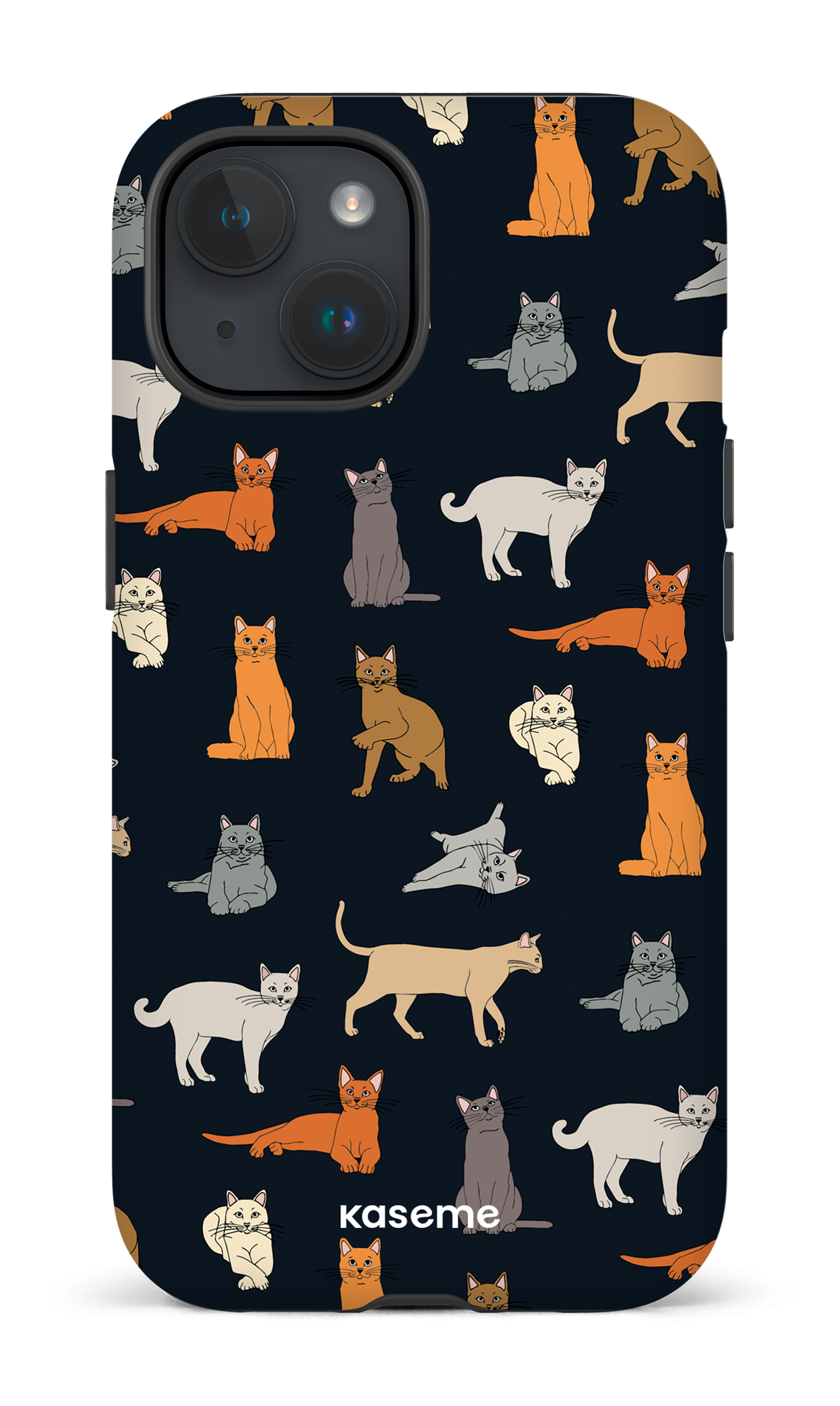 iPhone 15 Tough (Matte) Kitty -