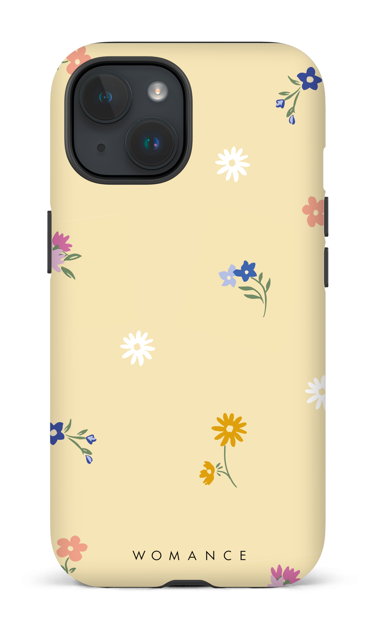 iPhone 15 Tough (Matte) Les Fleurs -