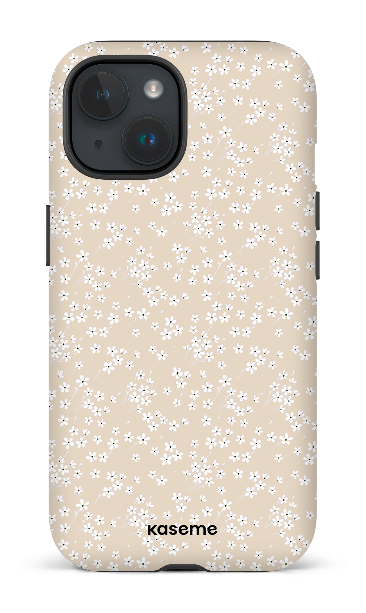 iPhone 15 Tough (Matte) Posy beige -