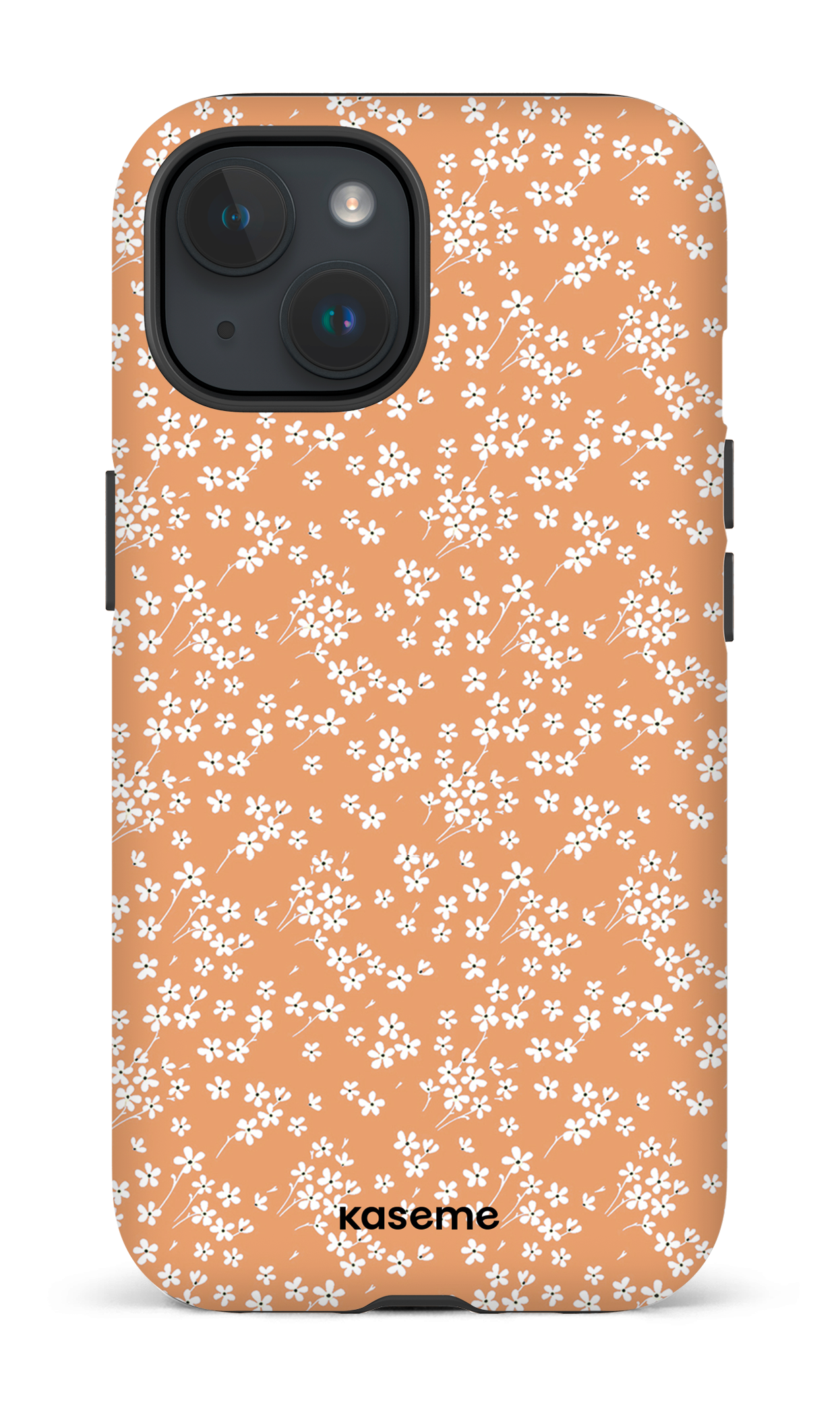 iPhone 15 Tough (Matte) Posy orange -