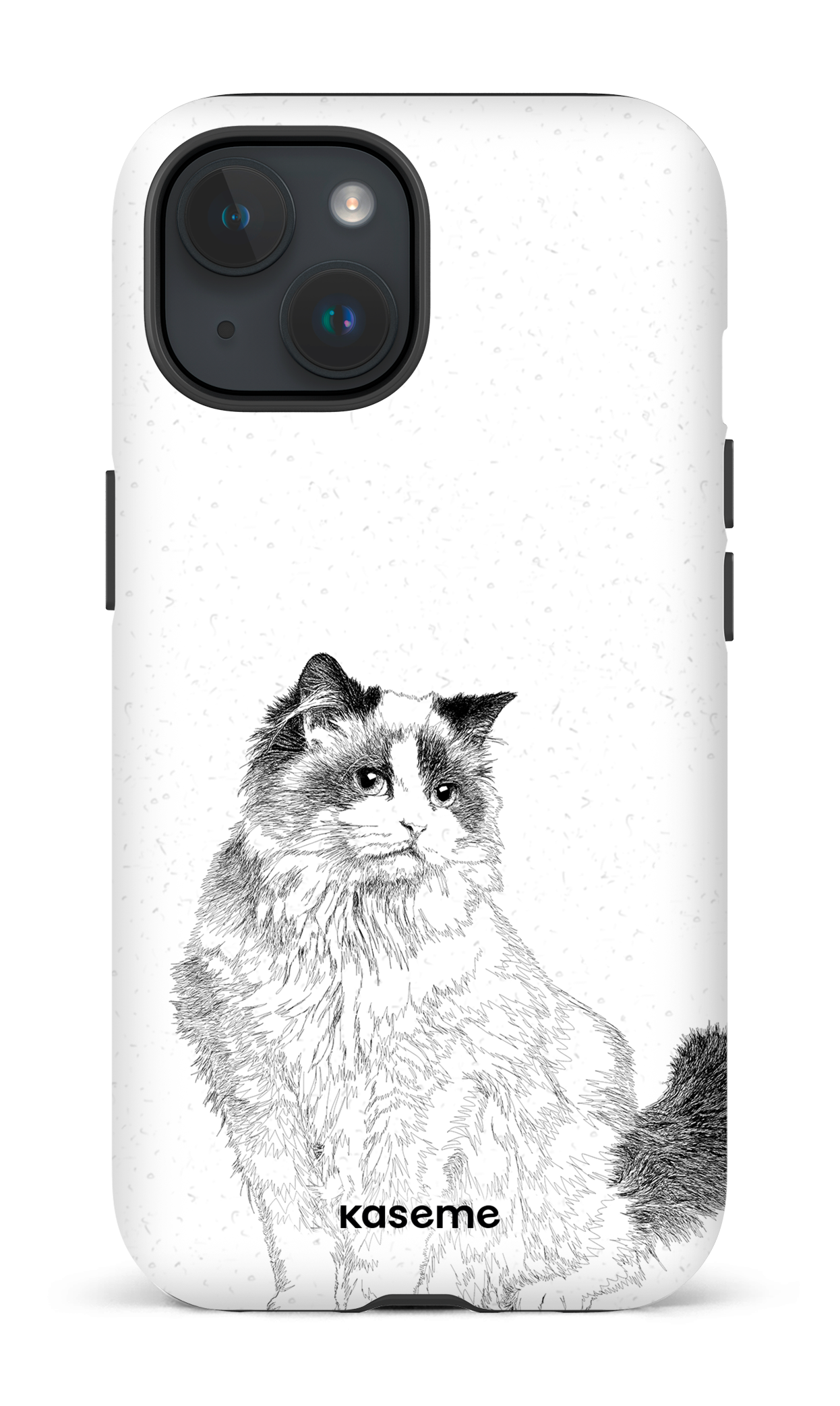 iPhone 15 Tough (Matte) Ragdoll -