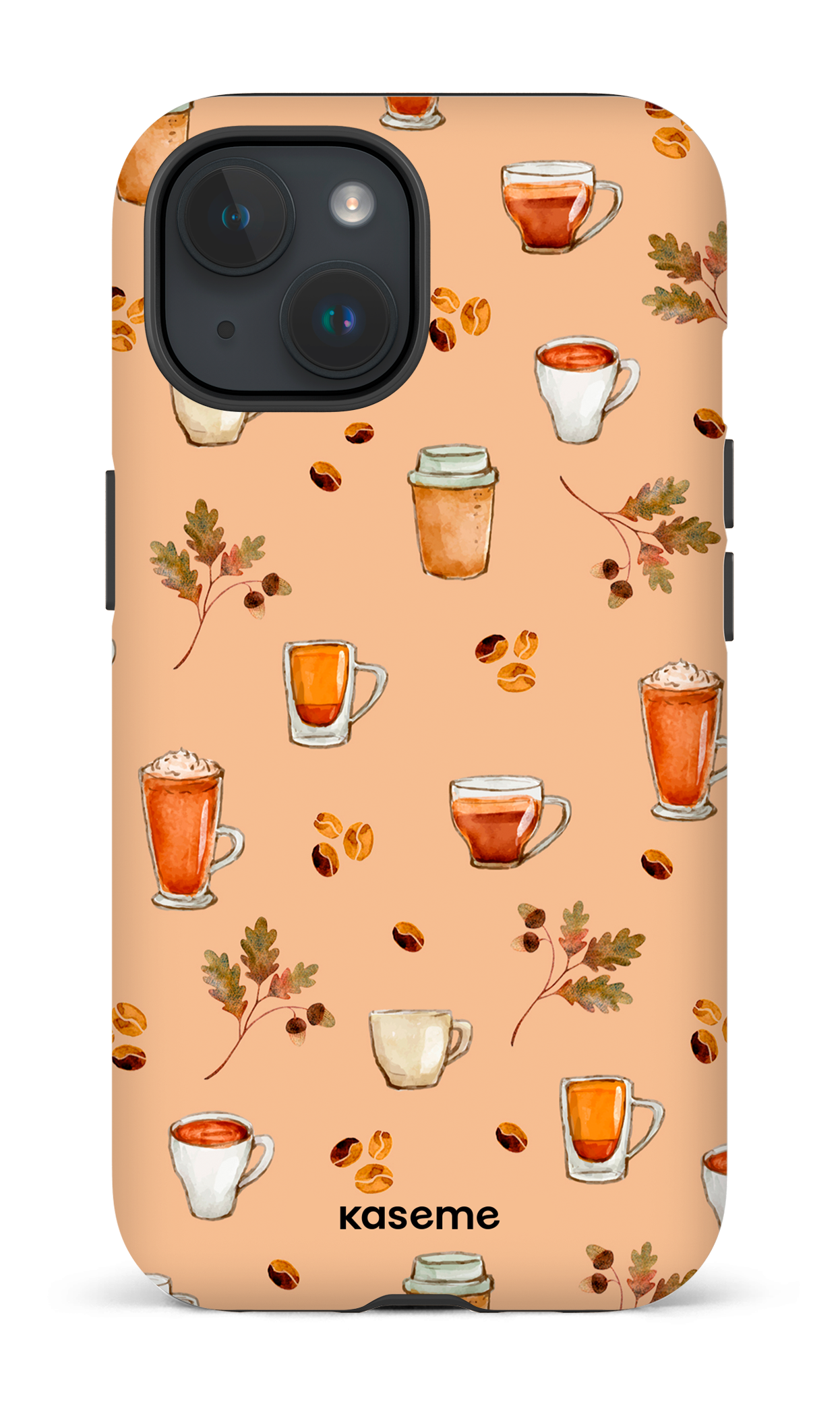 iPhone 15 Tough (Matte) Roast orange -