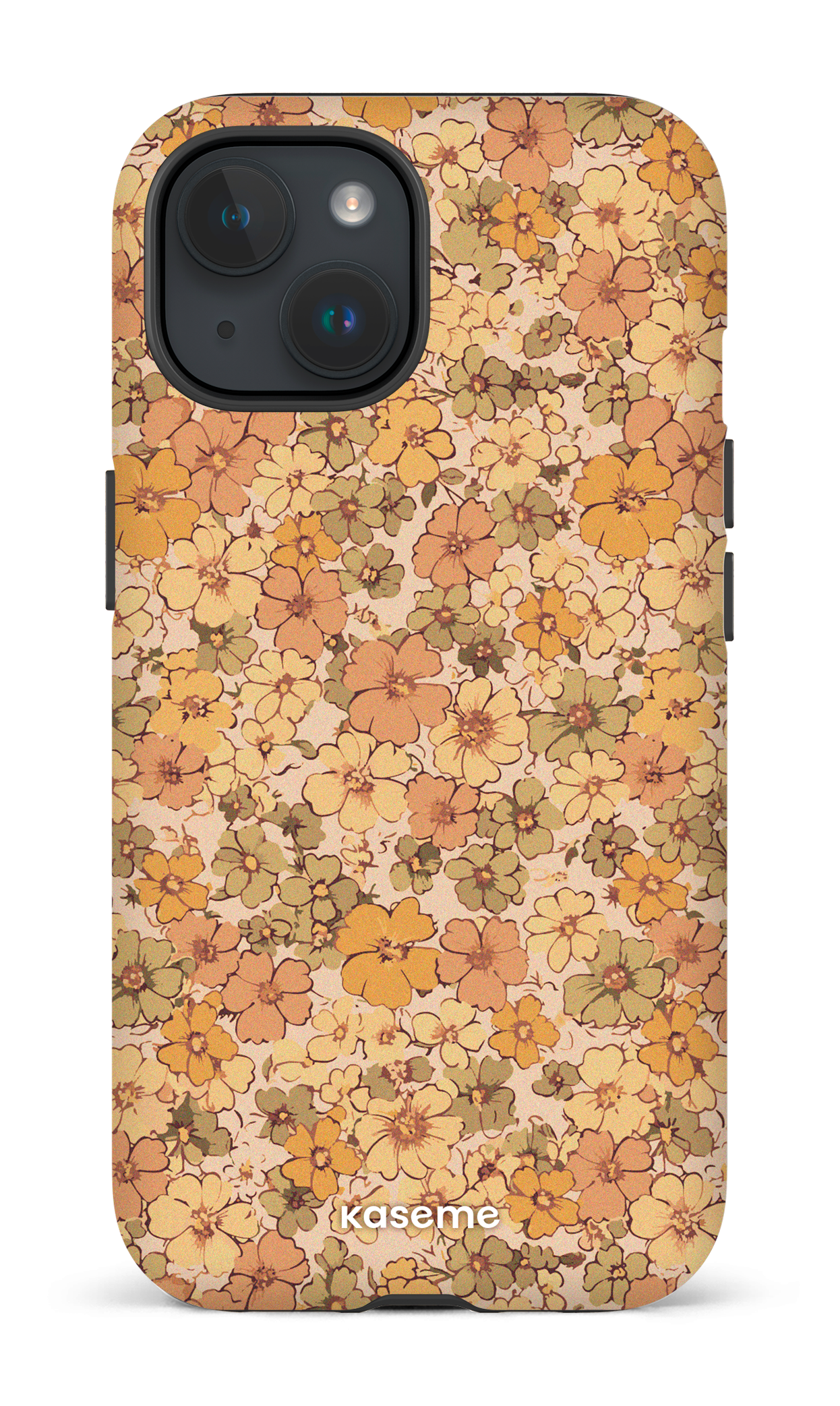 iPhone 15 Tough (Matte) Rustic Romance Yellow -