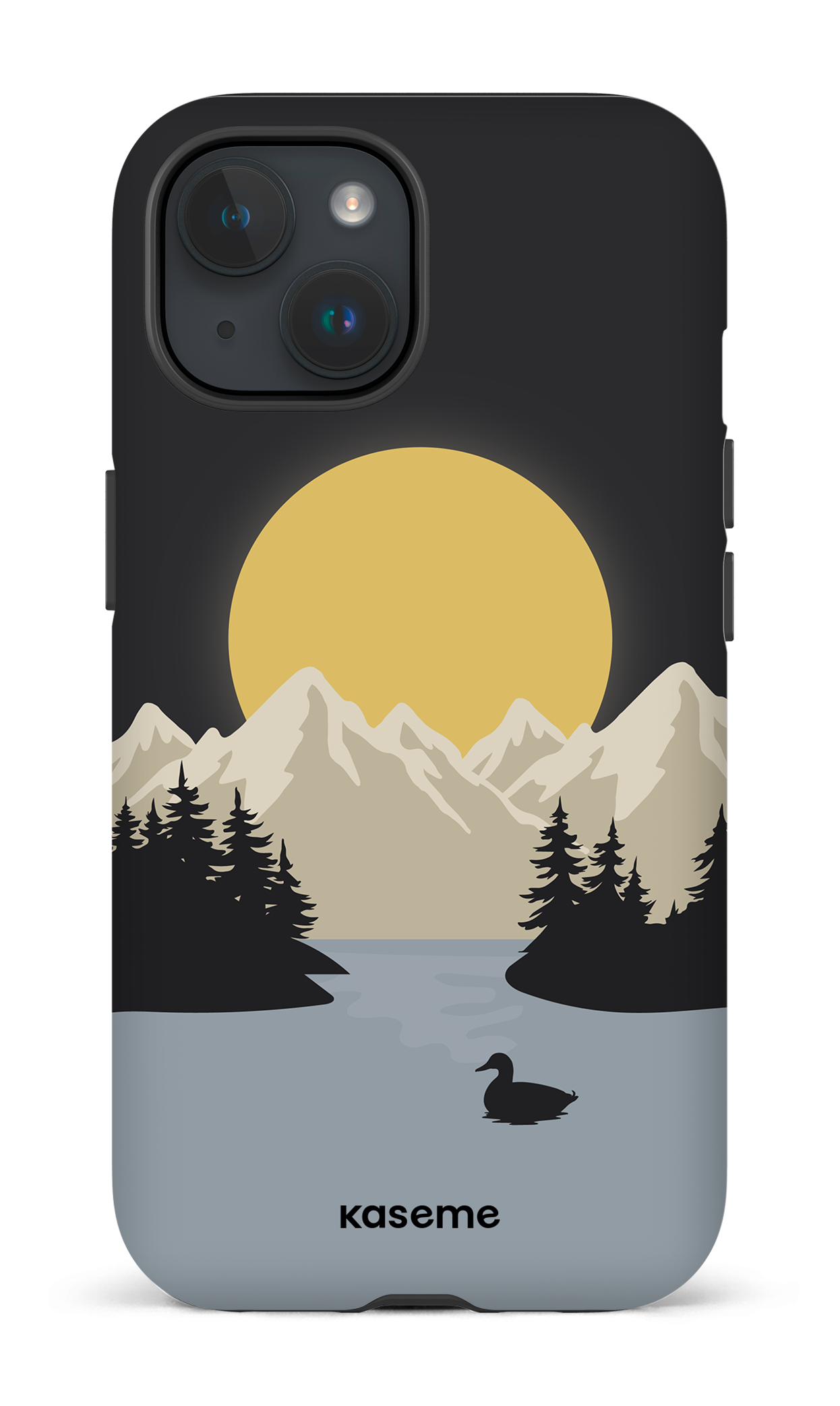 iPhone 15 Tough (Matte) Wolf Moon -