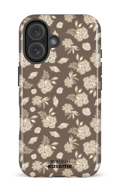 iPhone 16 Impact Case Floral Cream -