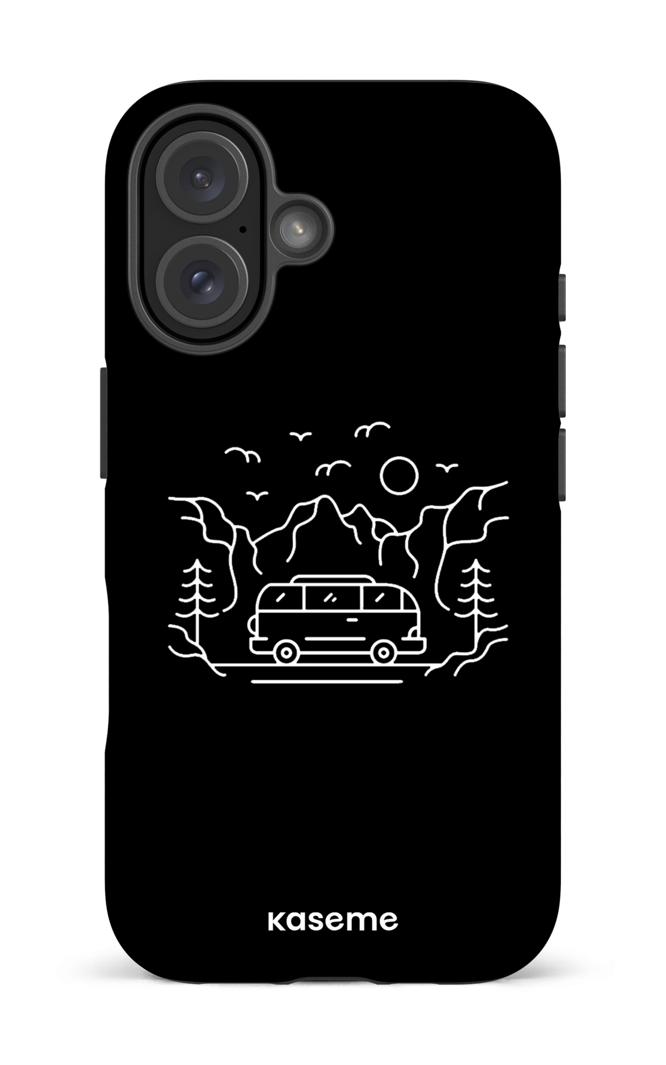 iPhone 16 Impact (Matte) Camp life black -