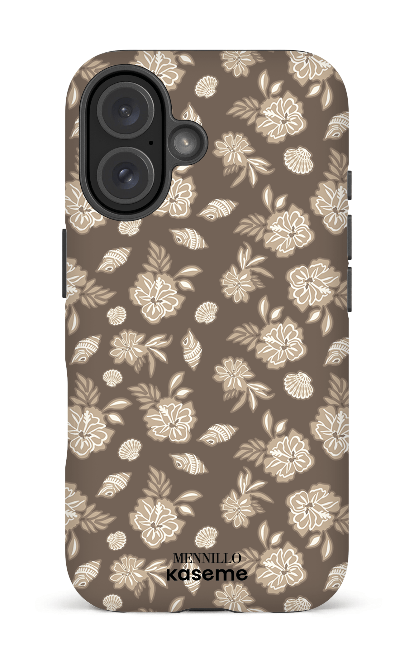 iPhone 16 Impact (Matte) Floral Cream -