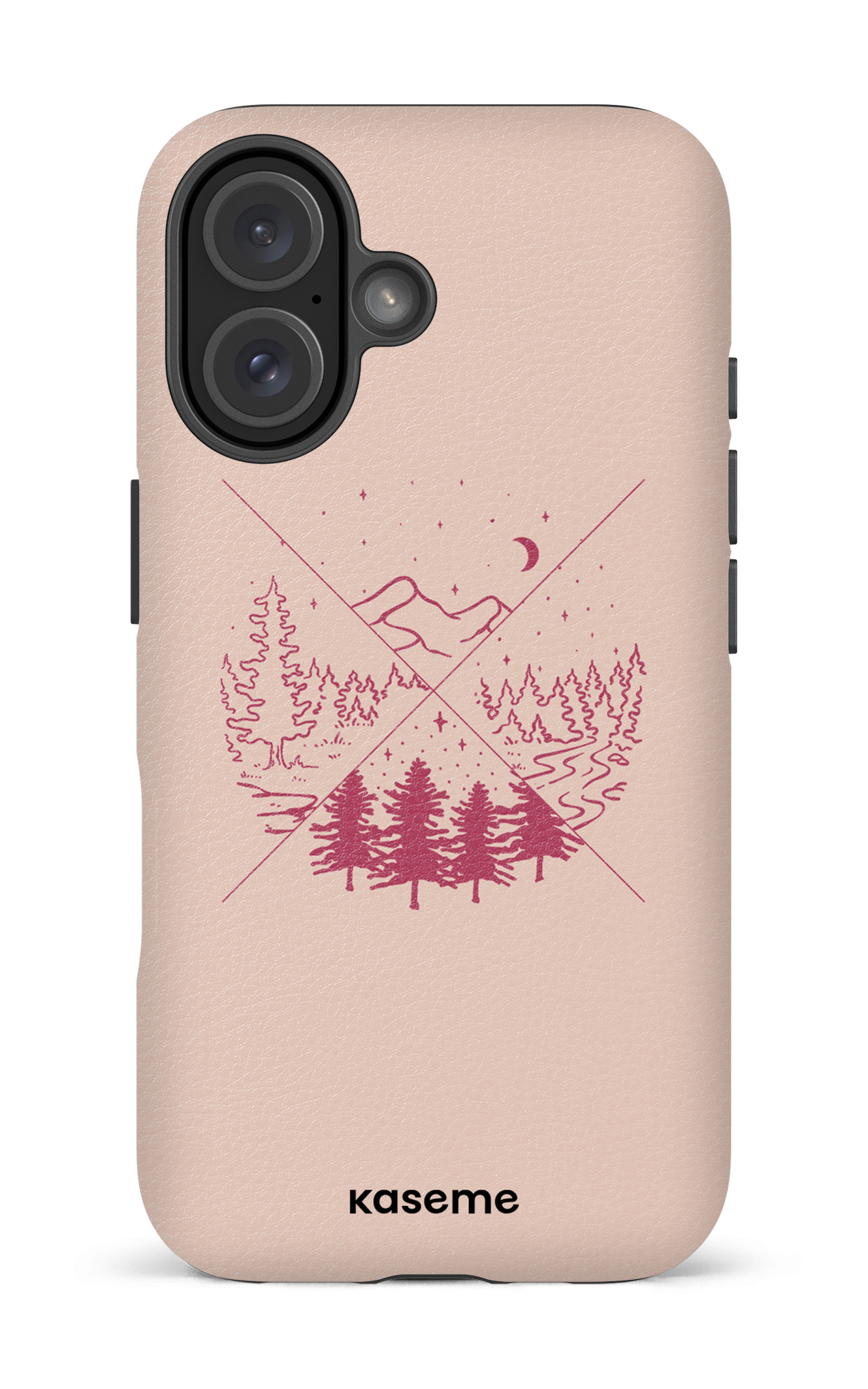 iPhone 16 Impact (Matte) Hike magenta -