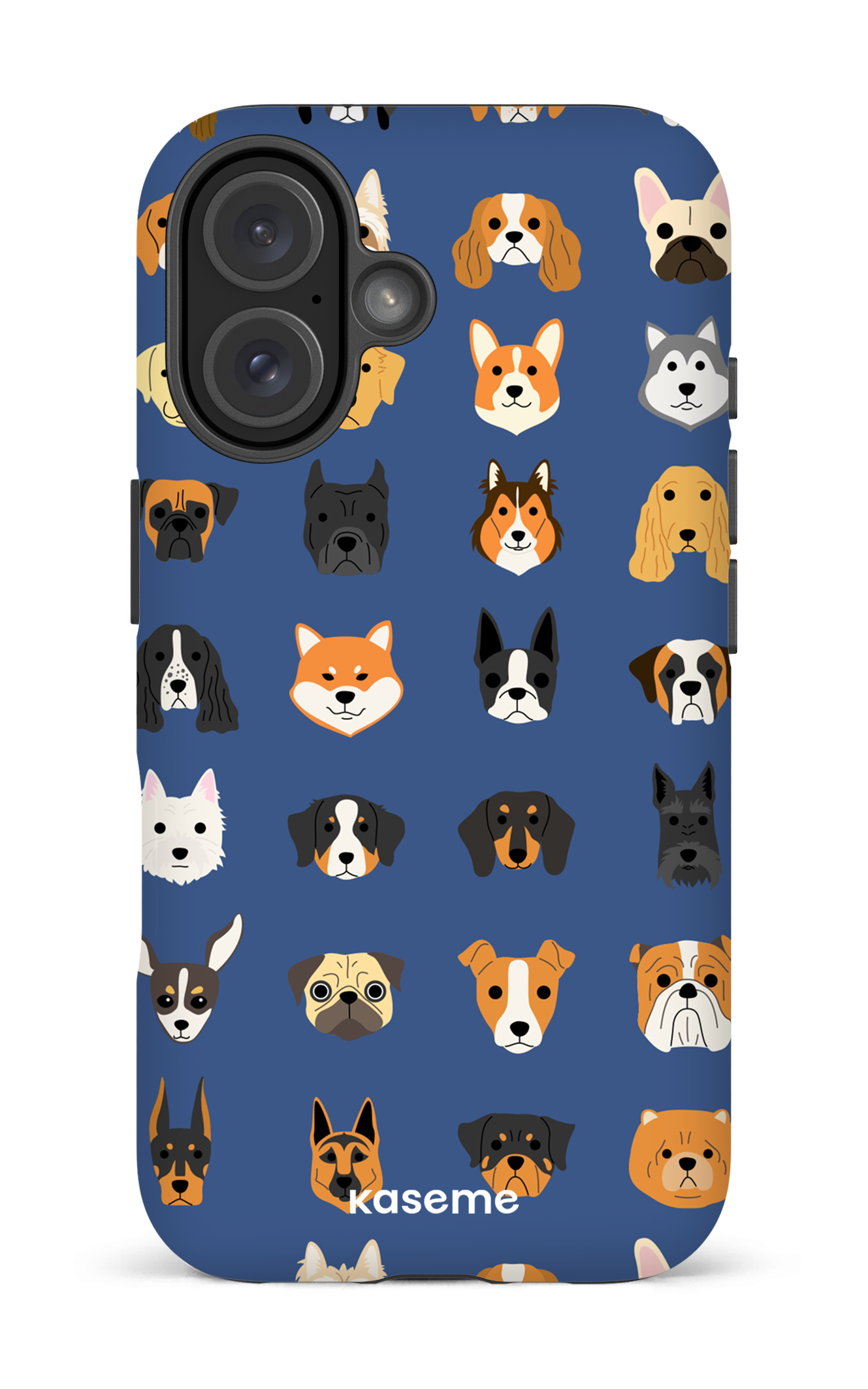 iPhone 16 Impact (Matte) Pup blue -