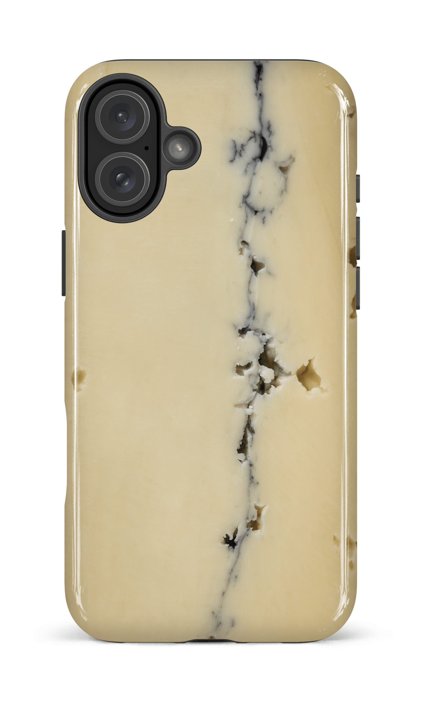 iPhone 16 Plus Impact Case Fromage Cendré -