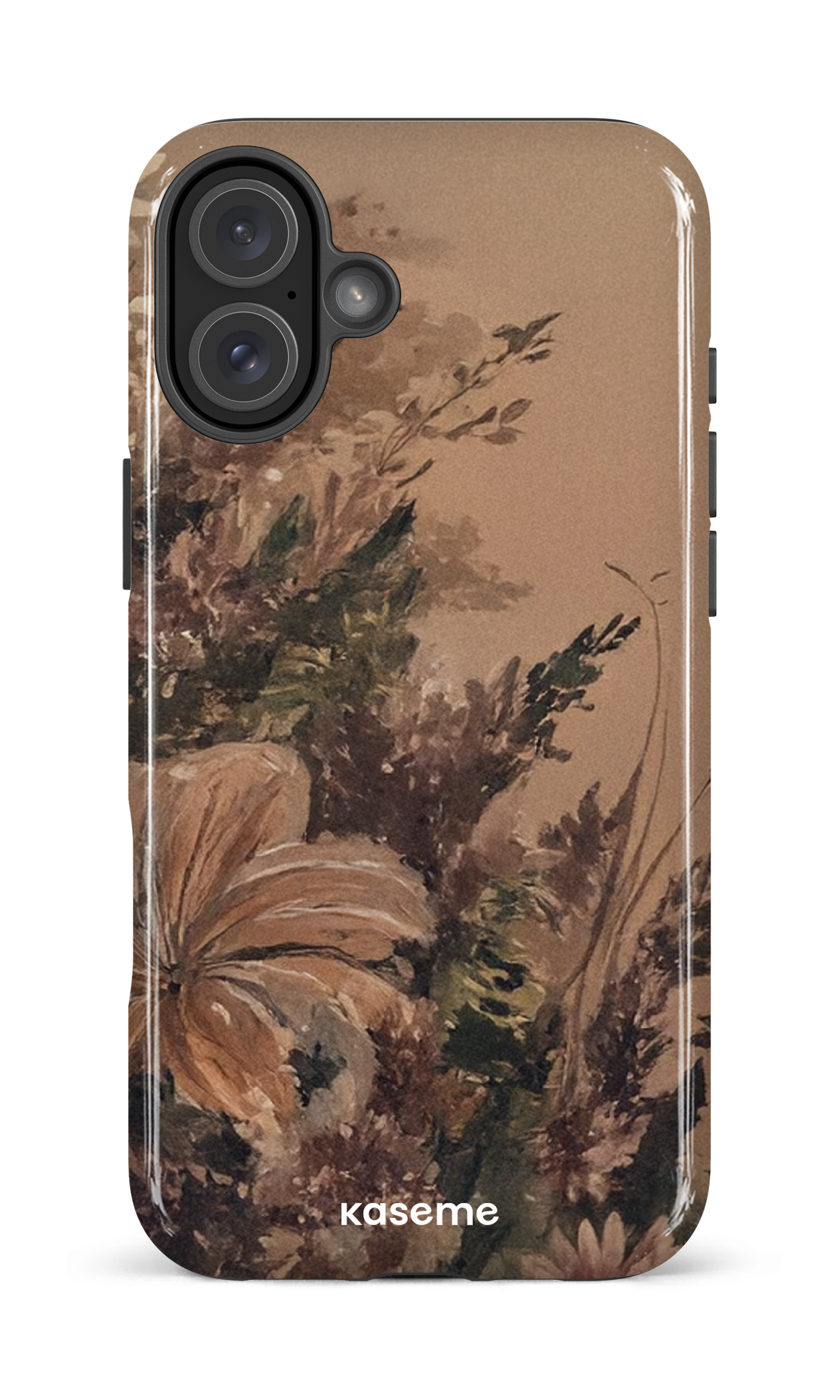 iPhone 16 Plus Impact Case Latte Garden -