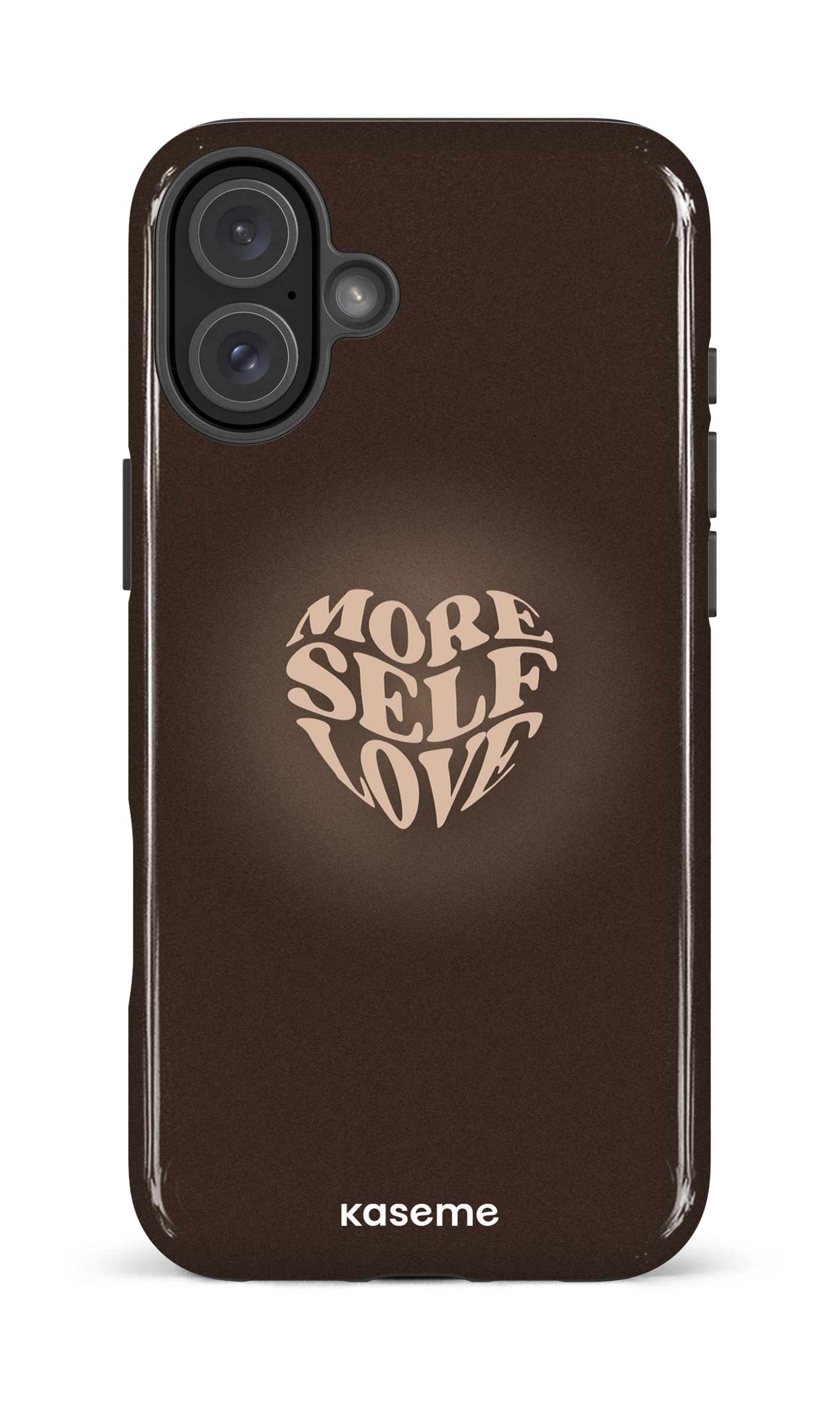 iPhone 16 Plus Impact Case Mocha Romance -