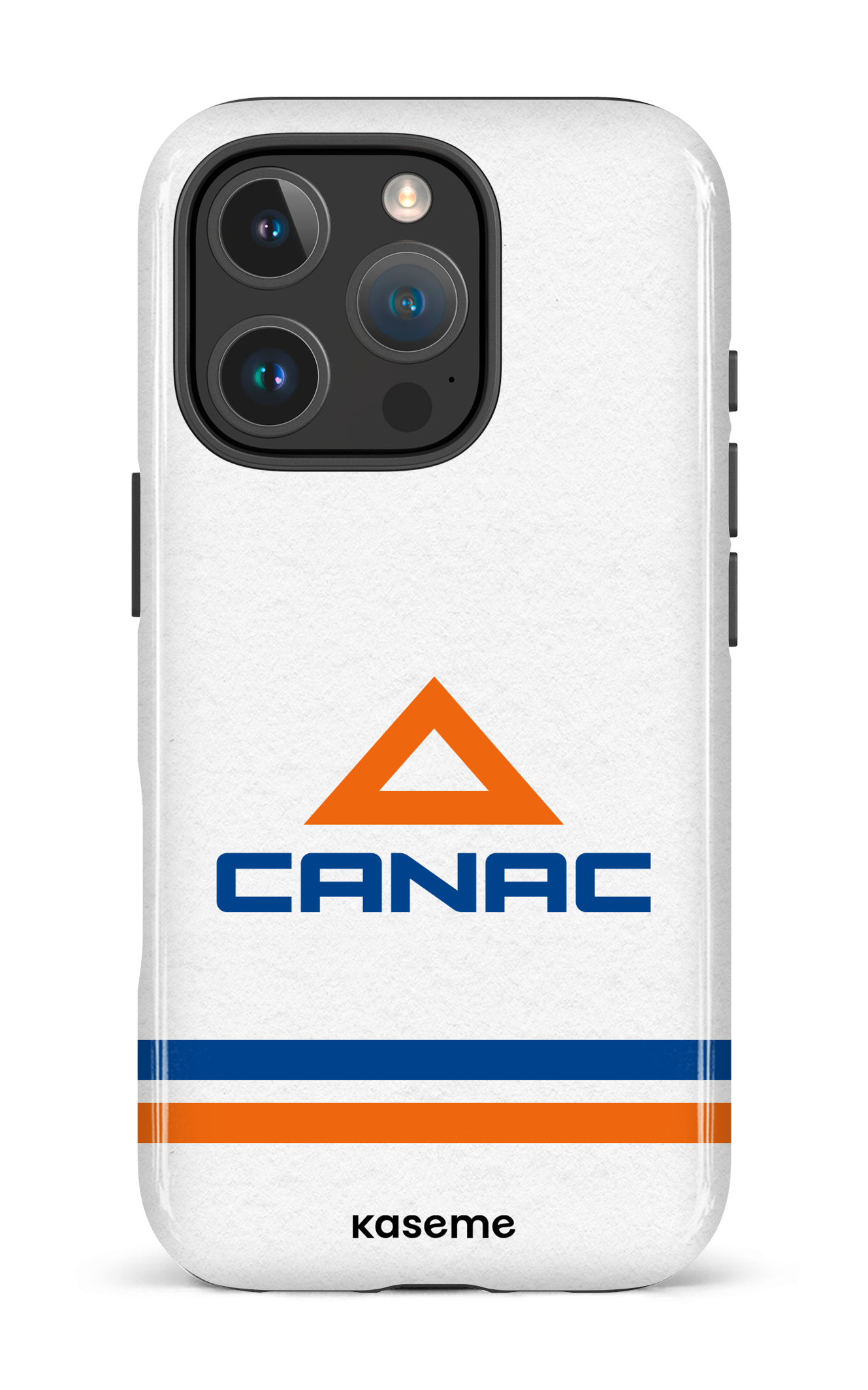 iPhone 16 Pro Impact Case Canac Blanc -