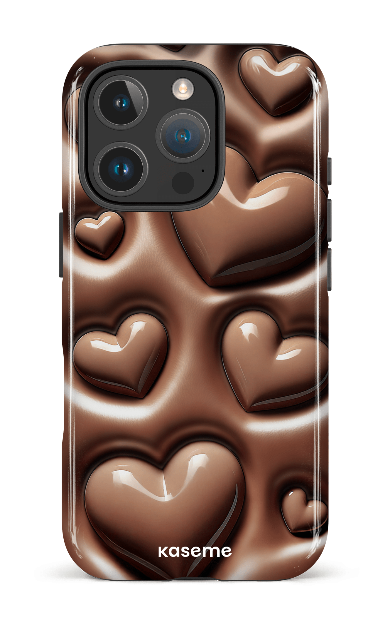 iPhone 16 Pro Impact Case Choco Kiss -