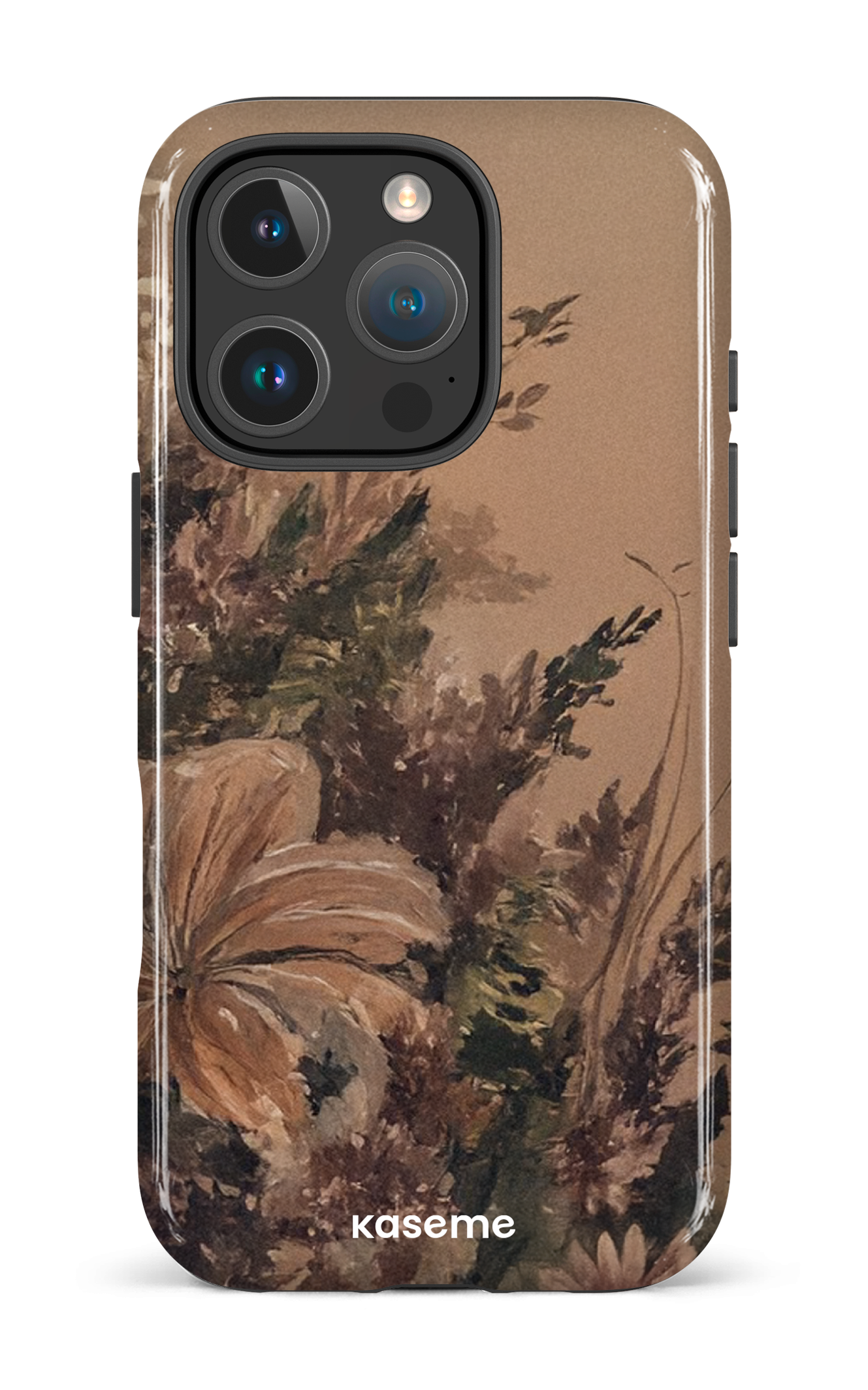 iPhone 16 Pro Impact Case Latte Garden -