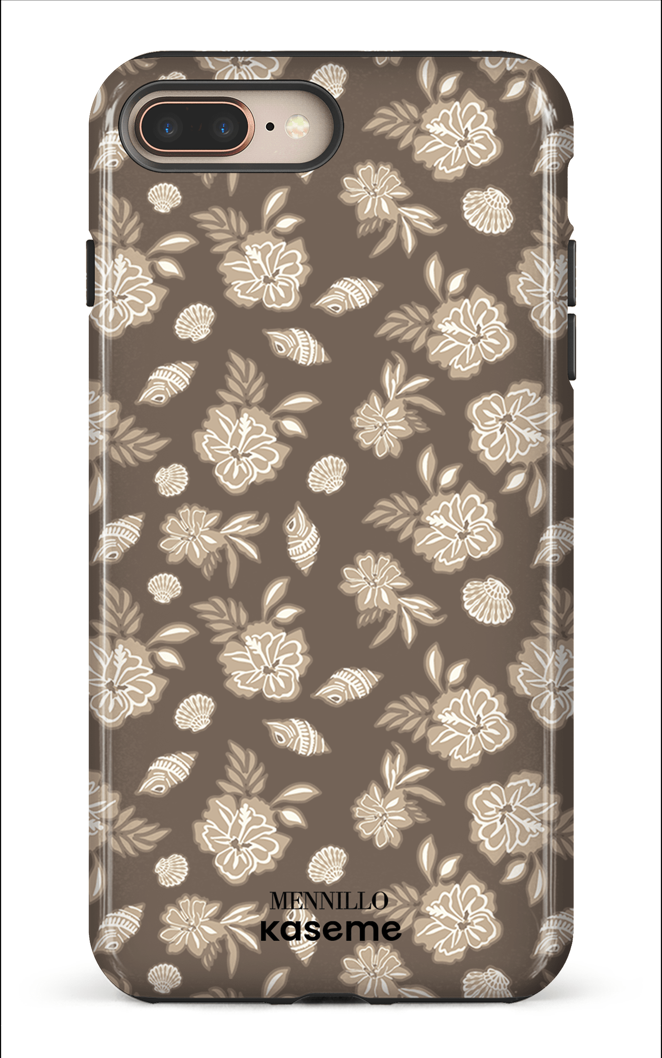 iPhone 8 Plus Tough Floral Cream -