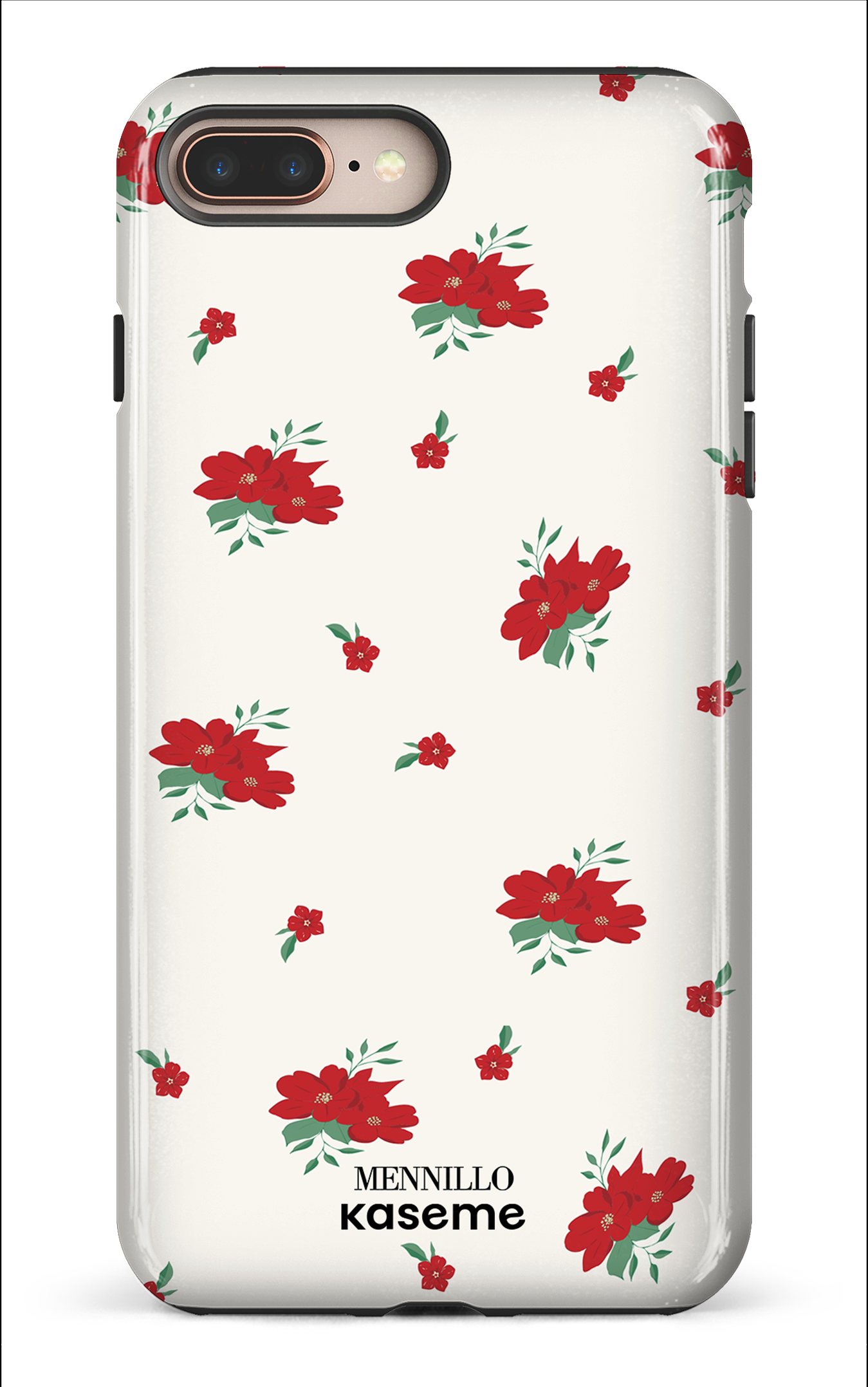 iPhone 8 Plus Tough Floral White -