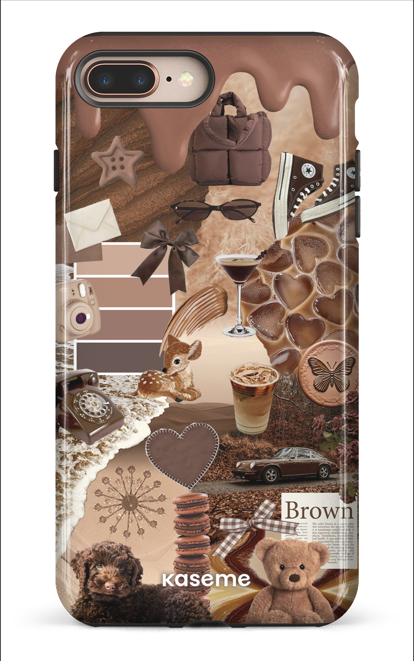 iPhone 8 Plus Tough Mocha Muse -