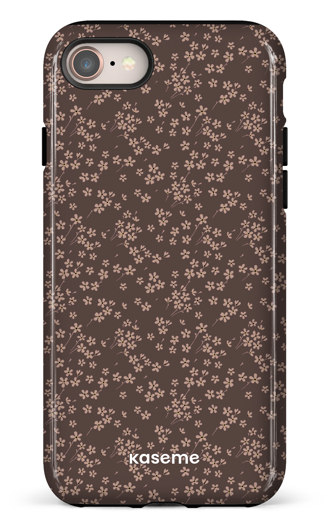 iPhone 8 Tough Posy Mocha -